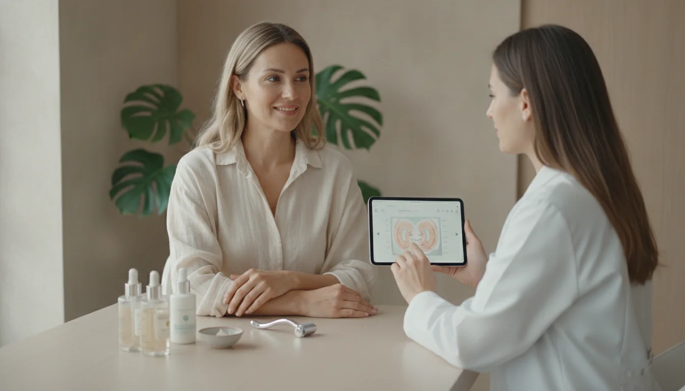 Personalised skin treatment consultation